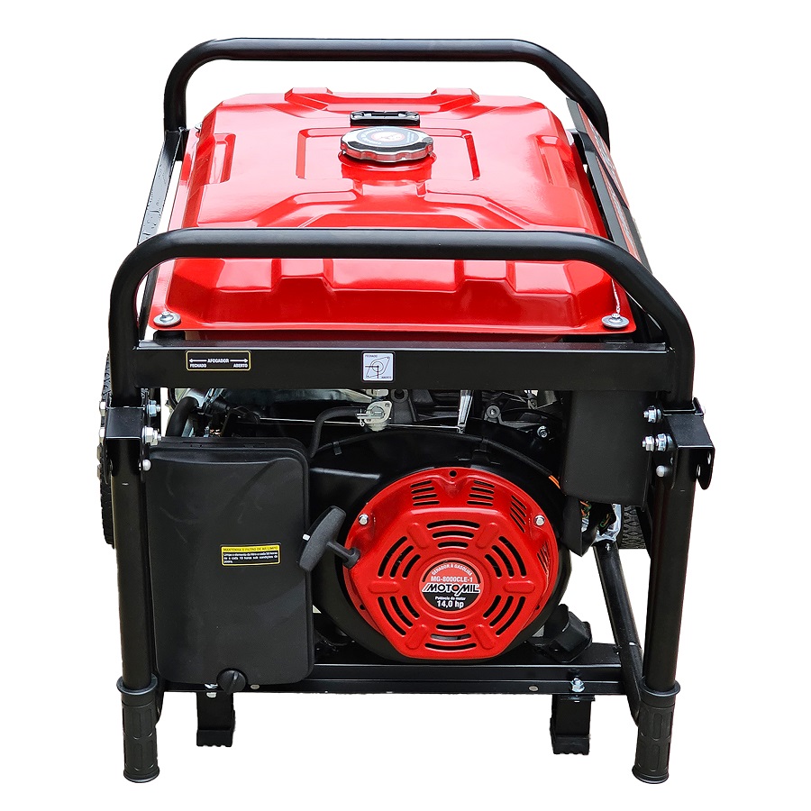 Gerador A Gasolina MG-8000CLE-1 Monofásico 7,0KVA Motomil